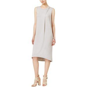Bar III High Low Beijing Sleeveless Shift Midi Dre